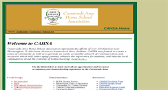 Desktop Screenshot of cahsa.info