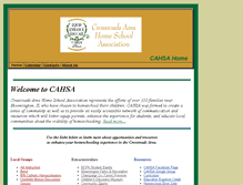 Tablet Screenshot of cahsa.info